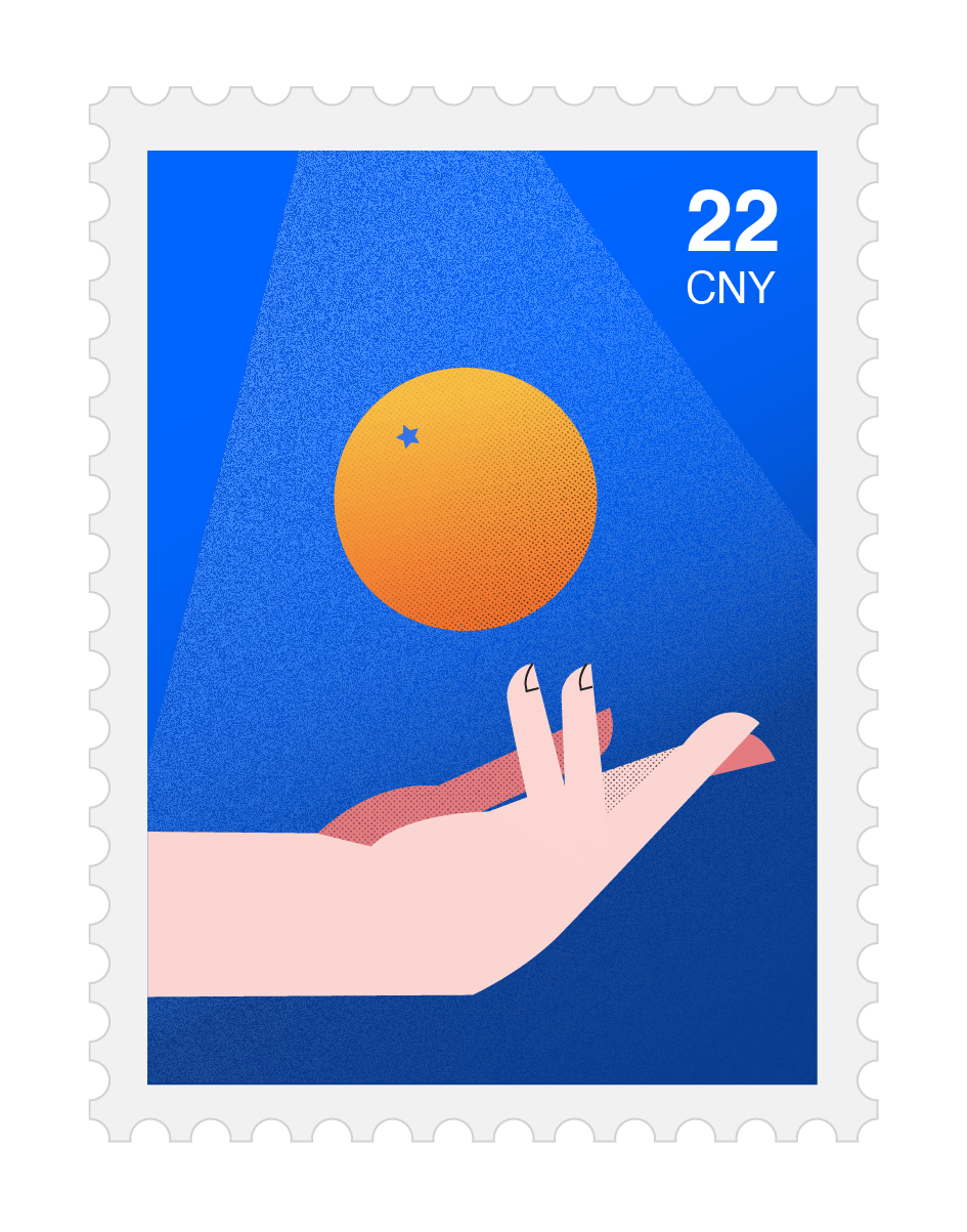 Orange for good luck